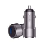 شارژر فندکی کینگیو مدل kc63 خاکستری