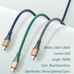 LDNIO کابل شارژر LDNIO LS631 type