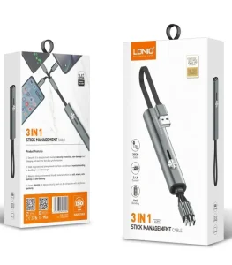 کابل شارژر سه سر LDNIO LC99