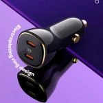 شارژر فندکی الدینو مدل C104 دور طلایی