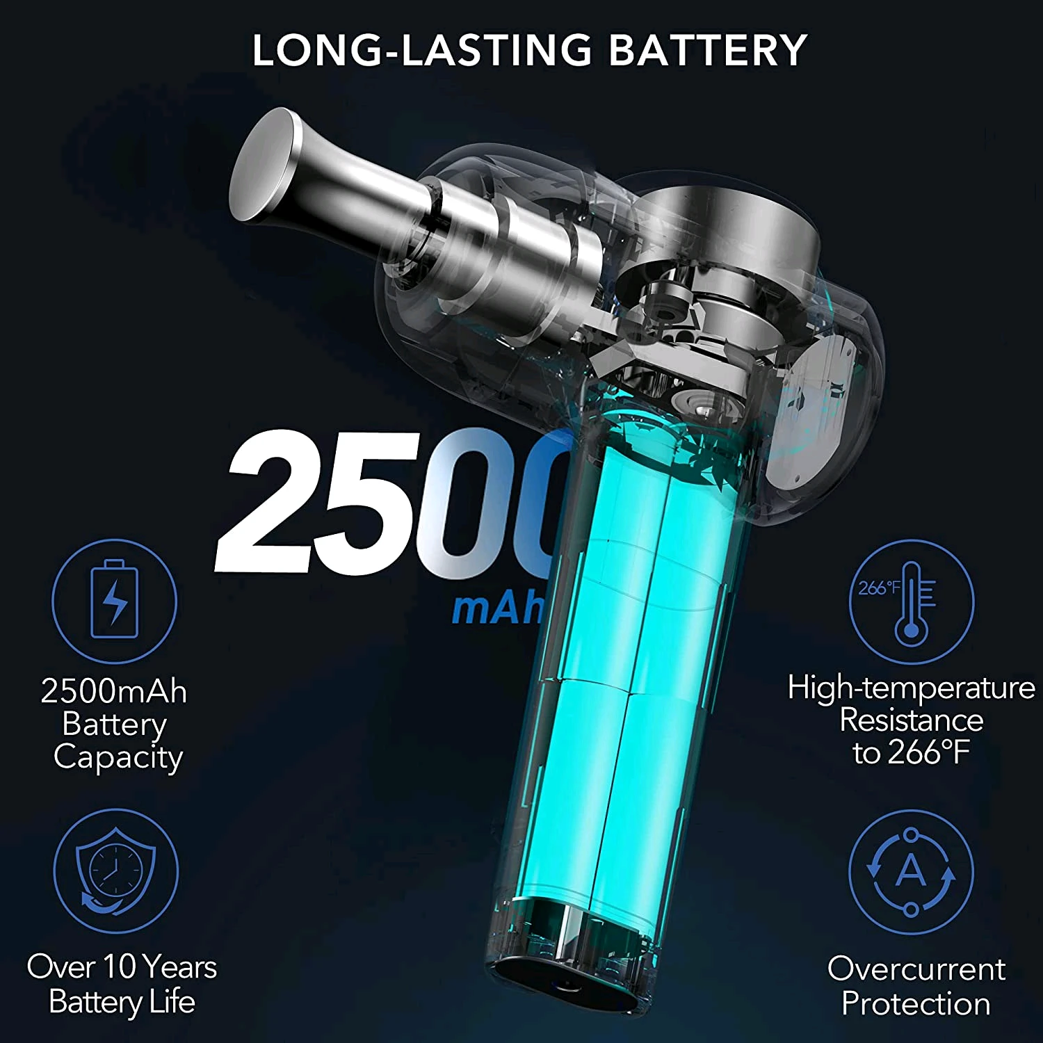 Bob and Brad X6 Pro Massage Gun _5 Bob and Brad X6 Pro Massage Gun _5