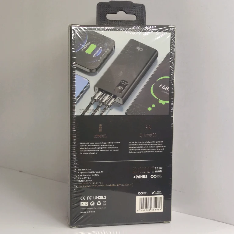 power bank 20000 kps pd25 -1