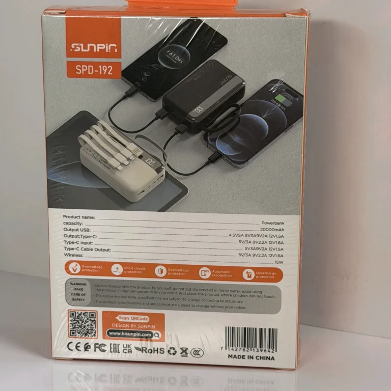 power bank 2000 sunpin SPD_192 _4