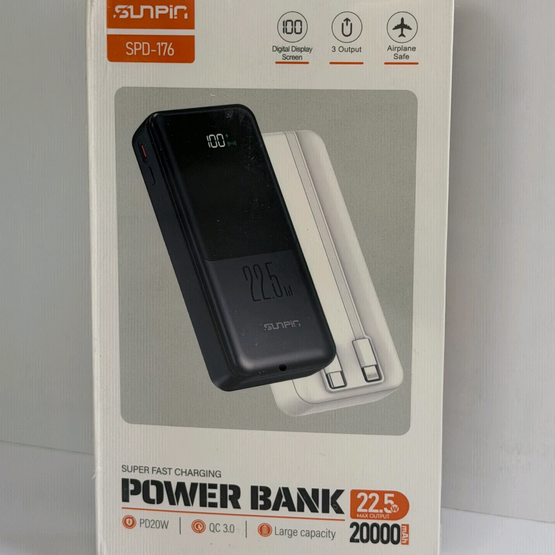 power bank 30000 SUNPIN spd_17 6