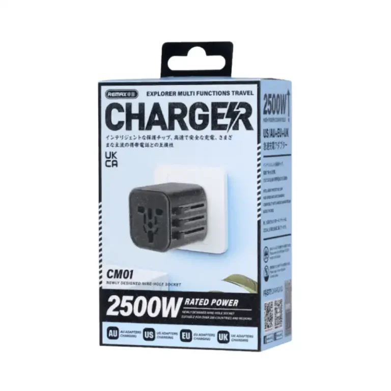 remax Explorer Multi-Function Travel Charger cm01 -1