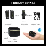 WIERLESS MICROPHONE LANLELIN -2