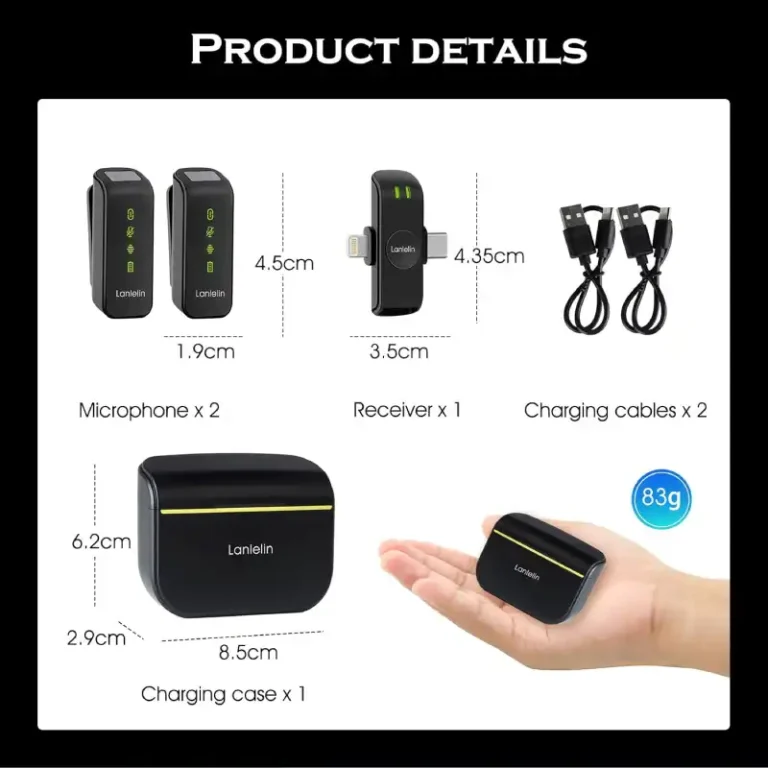 WIERLESS MICROPHONE LANLELIN -2