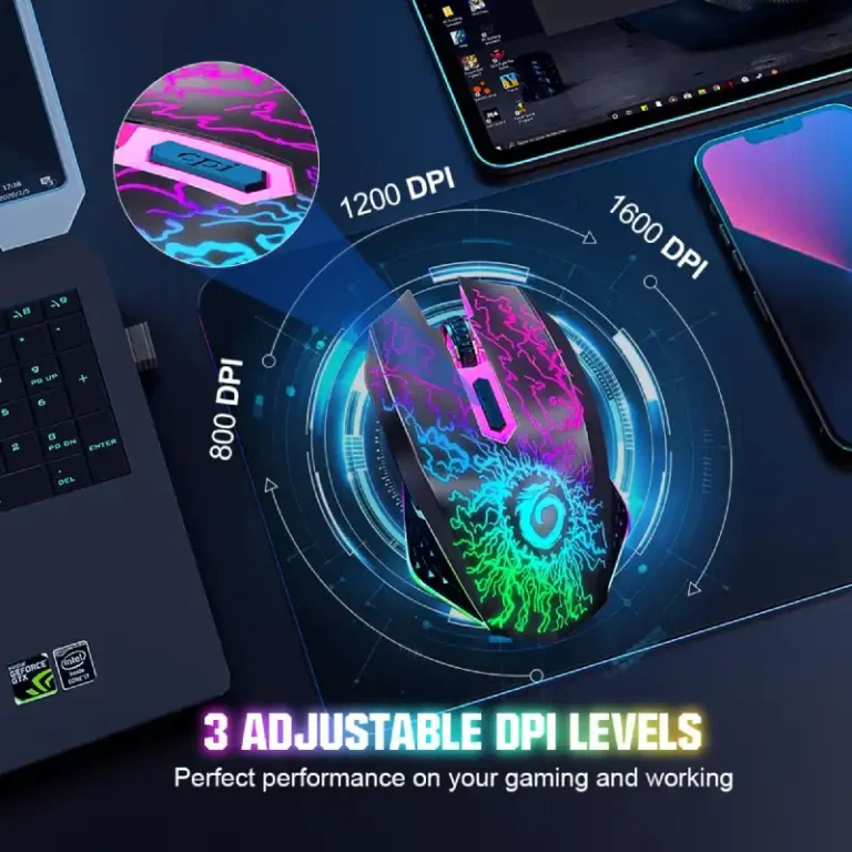 WIERLESS MOUSE GAMING VersionTECH GM-03 -5